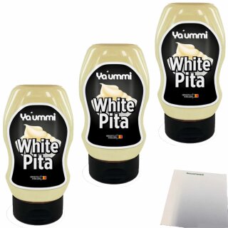 Ya´ummi Withe Pita 3er Pack (3x300ml Flasche) + usy Block