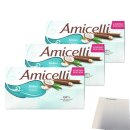 Amicelli Kokoscreme 3er Pack (3x200g Packung) + usy Block