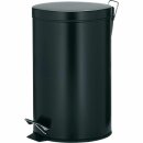 Kela Treteimer (Mülleimer) 12L Malta schwarz (1...
