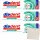 Diadent Super Haftcreme mit Minzgeschmack 3er Pack (3x75g Tube) + usy Block