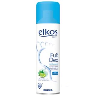 Elkos Fußdeo Spray (200ml Flasche)