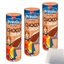 DeBeukelaer Prinzenrolle Choco Cream 3er Pack (3x352g Packung) + usy Block