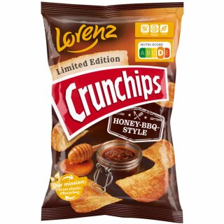 Lorenz Crunchips Honey-BBQ-Style (130g Packung)