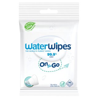 WaterWipes Feuchttücher On the Go (10St Packung)