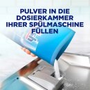 Finish Calgonit Classic Reiniger-Pulver Geschirrspülmittel 3er Pack (3x3kg Beutel) + usy Block