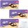 Milka White Choco Mini Stars 3er Pack (3x185g Packung) + usy Block