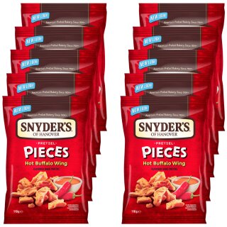 Snyder’s Pretzel Buffalo Wing VPE (10x110g Packung)