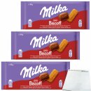 Milka Lotus Biscoff 3er Pack (3x90g Tafel) + usy Block
