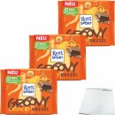 Ritter Sport Vielfalt Groovy Crunchy Brezel 3er Pack...