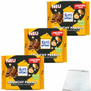 Ritter Sport Crunchy Peanut + Protein Crisp 3er Pack...