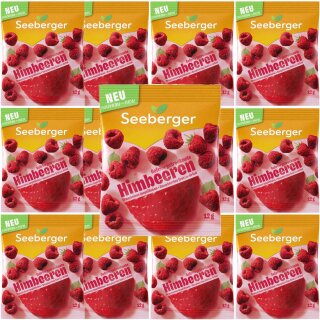 Seeberger Gefriergetrocknete Himbeeren (13x12g Beutel) VPE