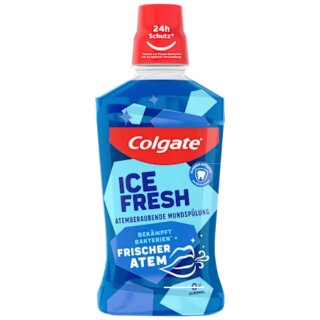 Colgate Mundspülung Ice Fresh ohne Alkohol VPE (6X500ml Flasche)