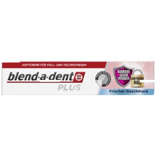 Blend-a-dent Haftcreme Plus Frischer Geschmack 4er Pack (4x40g Tube)