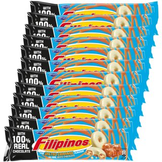 Filipinos Salt Caramel White Chocolate VPE (12x118g Packung)