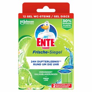WC Ente Frische Siegel Lime Nachfüller 3er Pack (3x2 Nachfüller Packung)