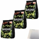 Lorenz Wasabi Erdnüsse Coated Peanuts 3er Pack (3x800g Packung) + usy Block
