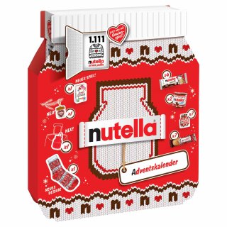 nutella Adventskalender