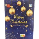 Adventskalender Merry Christmas and Happy New Year 4er Pack (4x75g Packung) MHD 20.04.2026 Sonderpreis