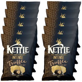 Kettle Chips mit intensivem Trüffel-Geschmack VPE (10x100g Packung)