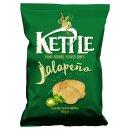 Kettle Chips mit scharfem Jalapeño Geschmack VPE (10x130g Packung)