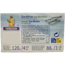 Vigilante "Kleine Sardinen in Olivenöl" Sardinas en aceite de oliva (120g Dose)