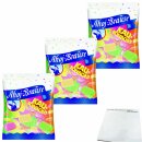Ahoj-Brause Brause Kaubonbon 3er Pack (3x150g Packung) + usy Block