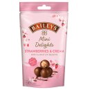 Baileys Schokolade Mini Delights Strawberries & Cream VPE (12x102g Packung) + usy Block