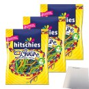 Hitschies Schnüre Fan Edition 3er Pack (3x125g Beutel) + usy Block