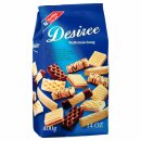 Hans Freitag Desiree Waffelmischung 3er Pack (3x400g Packung) + usy Block