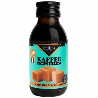 Cellini Kaffeekonzentrat Caramel Macchiato (100ml Flasche)