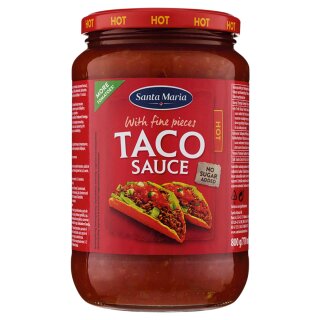 Santa Maria Taco Sauce Party Hot (770g Glas)