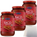 Santa Maria Taco Sauce Party Hot 3er Pack (3x770g Glas) + usy Block