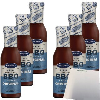 Santa Maria Original Barbecue-Sauce VPE (6x286ml Flasche) + usy Block