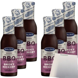 Santa Maria Smokey Hickory Sauce VPE (6x291ml Flasche) + usy Block