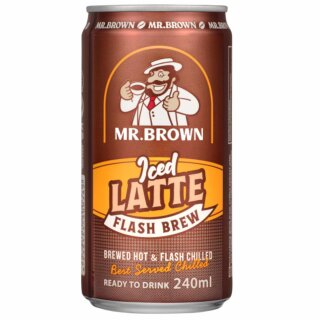 Mr.Brown Iced Latte Flash Brew (240ml Dose)
