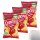 Lorenz Chips Crunchips Paprika 3er Pack (3x150g Packung) + usy Block