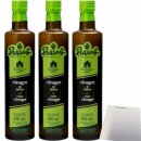 Parras Vinagre de Sidra Sidreessig 3er Pack (3x500ml Flasche) + usy Block