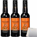 Alvear Vinagre de Pedro Ximenez Weinessig 3er Pack (3x375ml Flasche) + usy Block