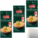 Lien Ying Instant Eier-Mie-Nudeln 3er Pack (3x250g Beutel) + usy Block