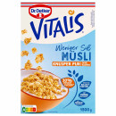 Dr. Oetker Vitalis Weniger Süß Knusper Pur 3er Pack (3x1,5kg Packung) + usy Block