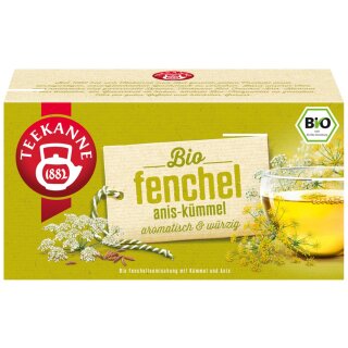 Teekanne Bio Fenchel Anis-Kümmel 54er (3X45g Packung)