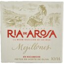 Ria de Arosa Marinierte Miesmuscheln in Escabeche-Sauce aus Olivenöl (115g Dose)