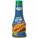 Develey american Hot-Dog Sauce 3er Pack (3x250ml Flasche) + usy Block