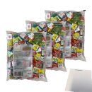Böhme Fruchtkaramellen Bonbons 3er Pack (3x250/80g Packung) + usy Block