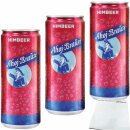 Ahoj Brause Himbeere DPG Erfrischungsgetränk 3er Pack (3x0,33l Dose) + usy Block