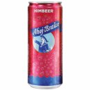 Ahoj Brause Himbeere DPG Erfrischungsgetränk 3er Pack (3x0,33l Dose) + usy Block