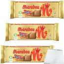 Marabou Schokolade Daim 3er Pack (3x170g Tafel) + usy Block