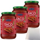 Santa Maria Taco Sauce Party Mild 3er Pack (3x770ml Glas) + usy Block