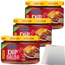 Santa Maria Dip Salsa Medium 3er Pack (245ml Glas) + usy Block