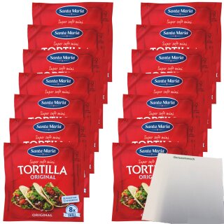 Santa Maria Tortilla Original Small VPE (14x200g Packung) + usy Block
